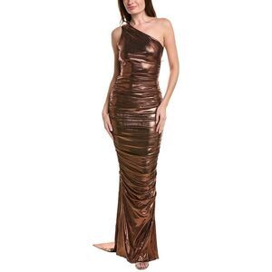 Retrofête Womens  Mallory Maxi Dress, Brown